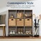 Best Choice Products Elevated 9-Cube Storage Organizer, 11in Shelf, Bookcase, Display Shelf, w/ Metal Legs